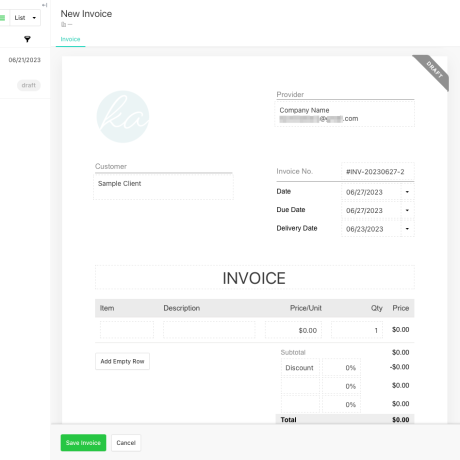 Invoice Billing Software